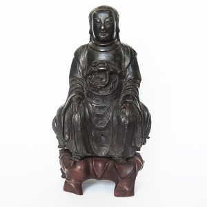 Ming bronze figure of Zhenwu | Bovens Amsterdam