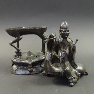 Shou Lao censer Ming Dynasty details | Bovens Amsterdam