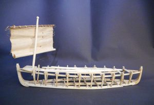 Umiak bone model 2