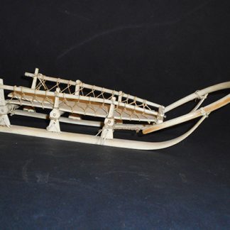 eskimo ivory sled | 1