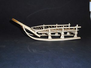 eskimo ivory sled | 2