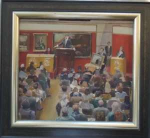 Christie's Amsterdam Roel Boven taking pictures sale